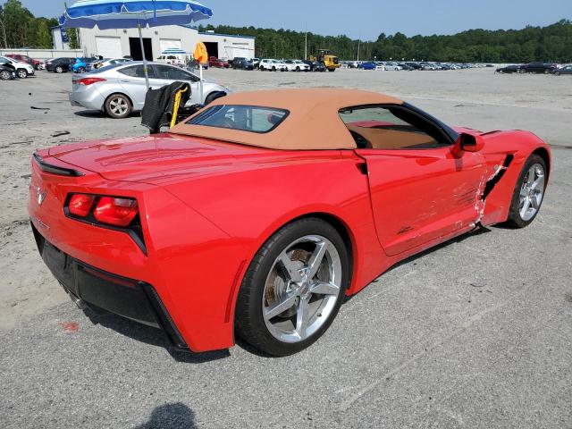 Изображение 3 2014 CHEVROLET CORVETTE STINGRAY 3LT 2014 с VIN 1G1YF3D79E5121560