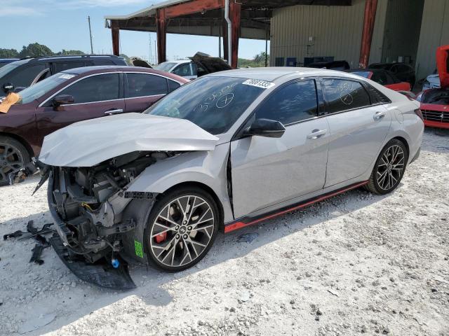 Obraz 1 z 2023 HYUNDAI ELANTRA N  2023 z VIN KMHLW4AK6PU011439