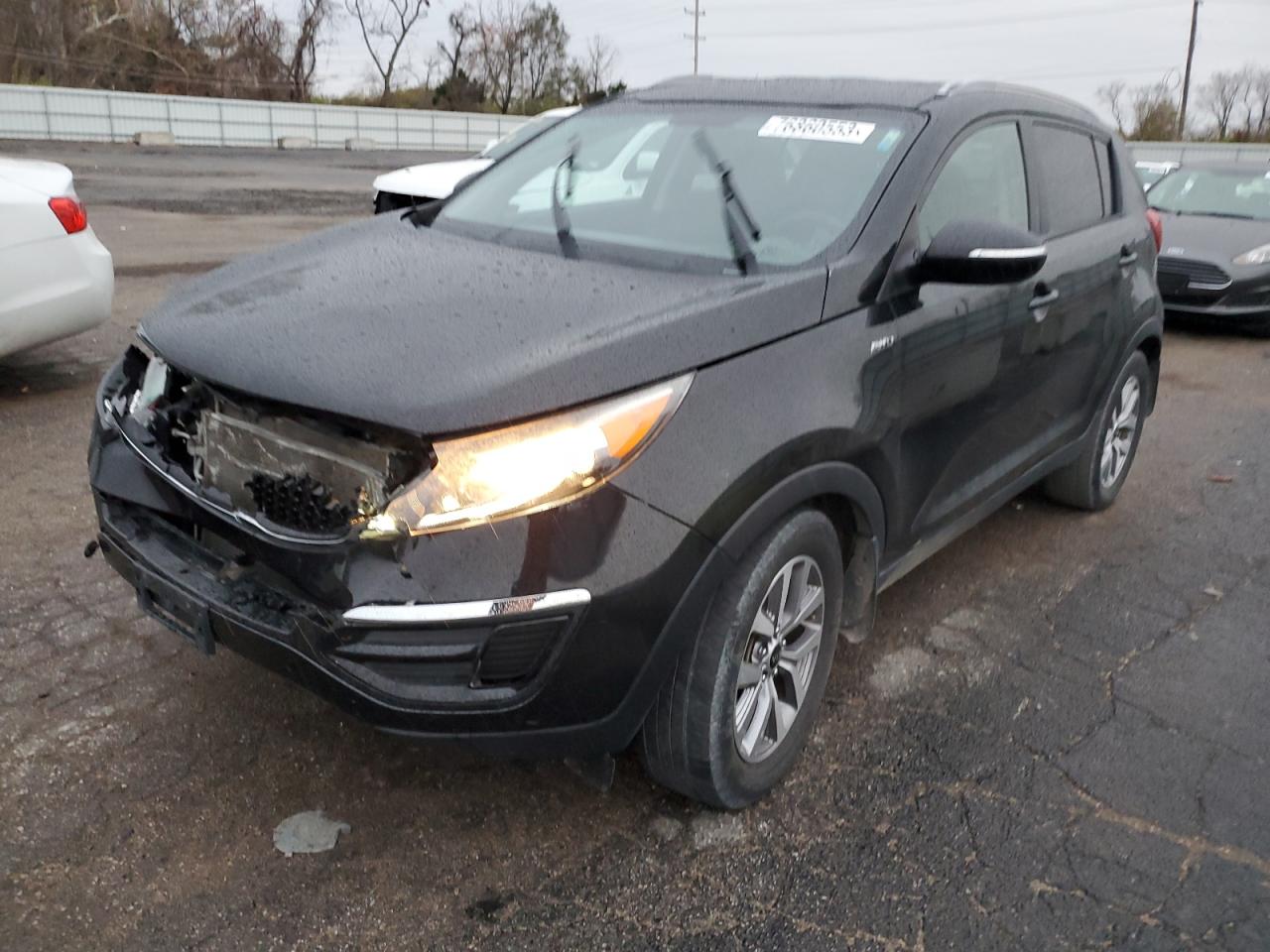 Image 1 of 2014 KIA SPORTAGE LX 2014 with VIN KNDPBCAC5E7636480
