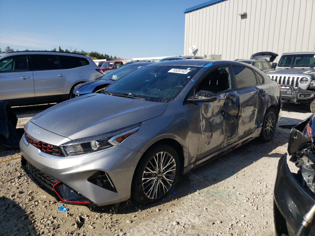 Изображение 1 2022 KIA FORTE GT LINE 2022 с VIN 3KPF54ADXNE455604
