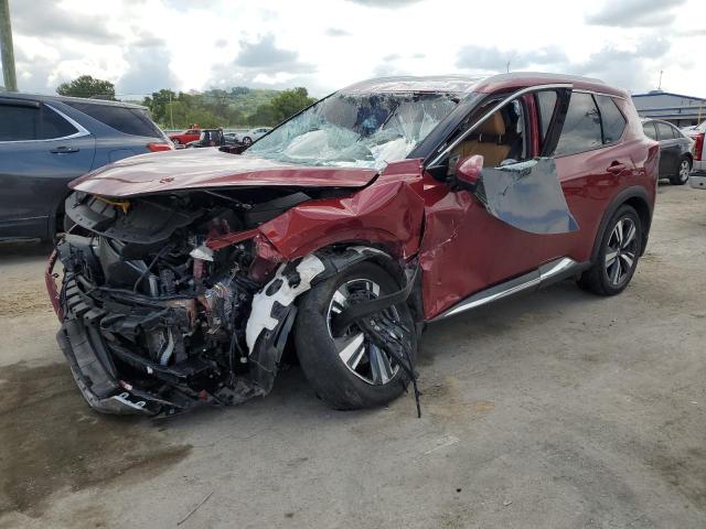 Image 1 of 2021 NISSAN ROGUE PLATINUM 2021 with VIN JN8AT3DCXMW104875