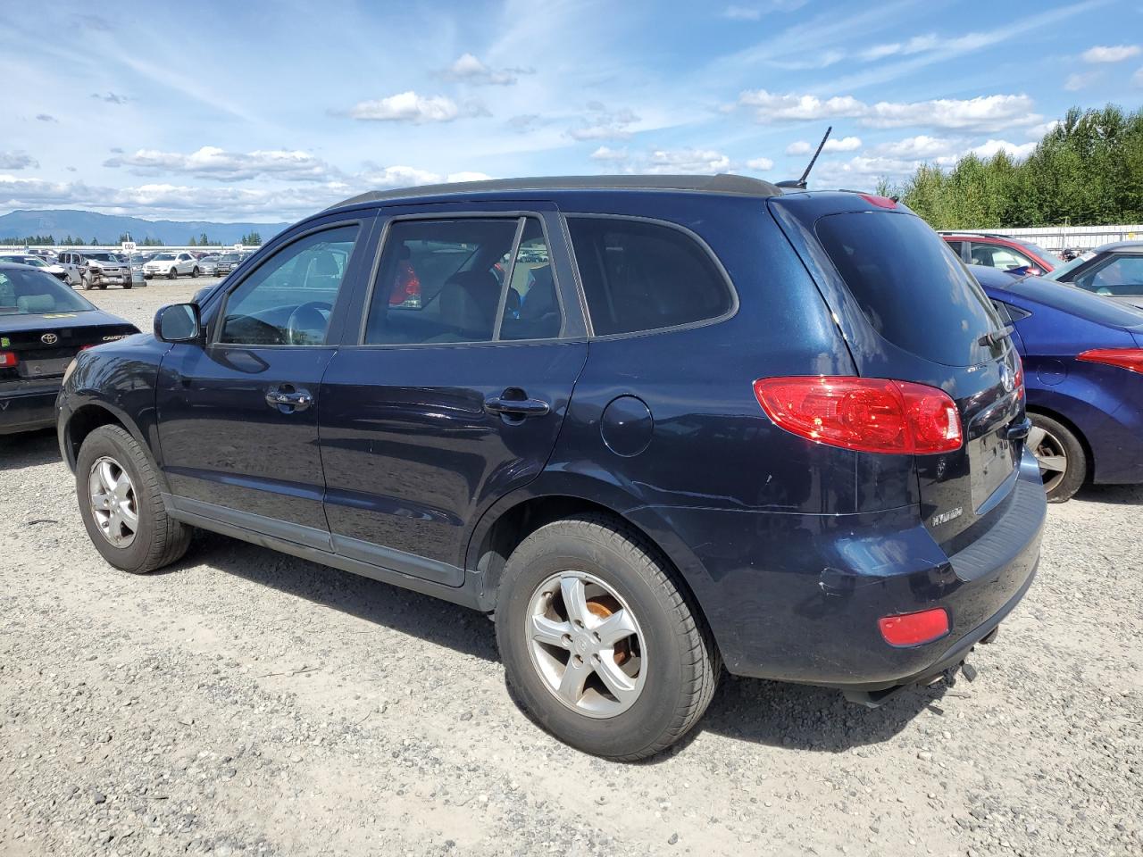 Image 2 of 2008 HYUNDAI SANTA FE GLS 2008 with VIN 5NMSG13D28H223502