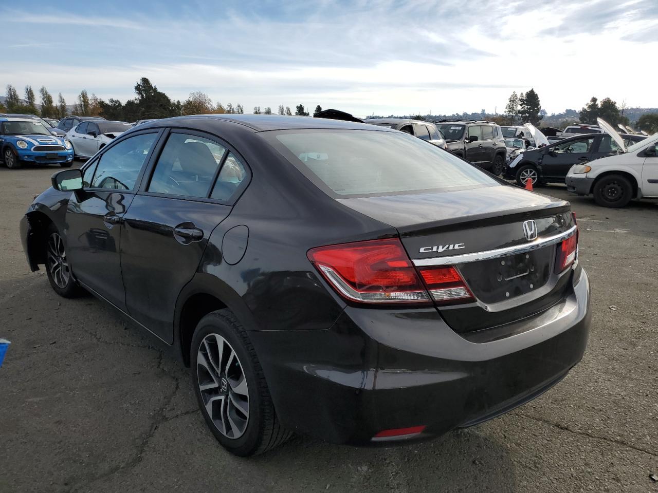 Изображение 2 2014 HONDA CIVIC EX 2014 с VIN 2HGFB2F86EH547338
