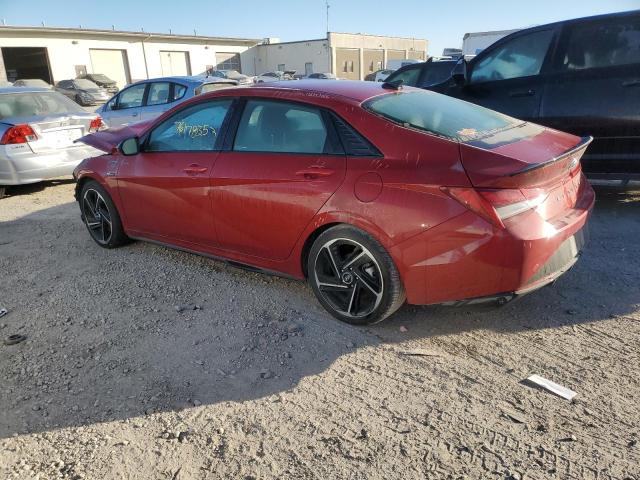 Image 2 of 2023 HYUNDAI ELANTRA N LINE 2023 with VIN KMHLR4AFXPU496002