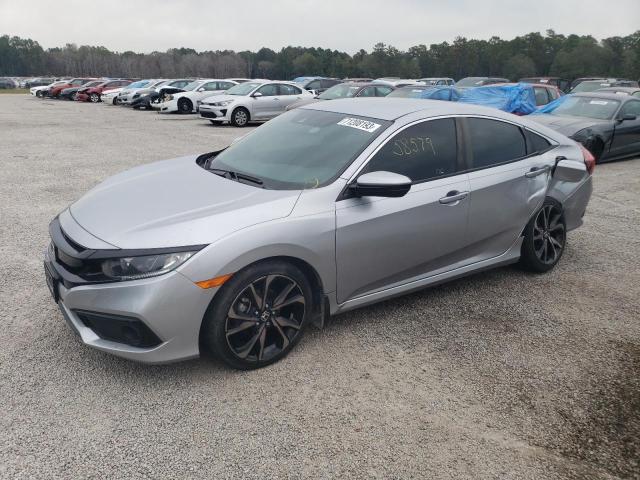 Image 1 of 2021 HONDA CIVIC SPORT 2021 with VIN 2HGFC2F8XMH519506