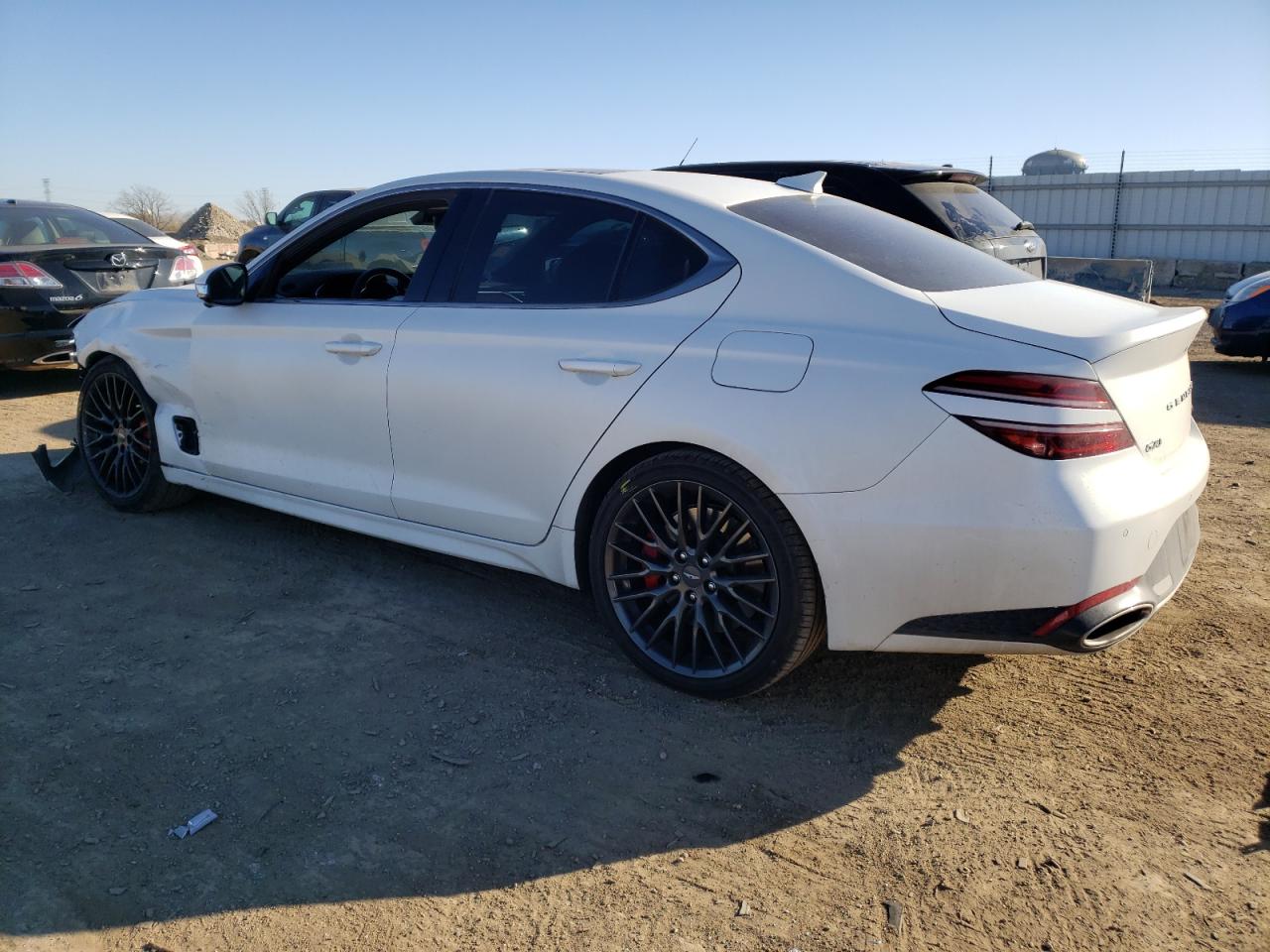 Image 2 of 2022 GENESIS G70 LAUNCH EDITION 2022 with VIN KMTG14TE7NU081252