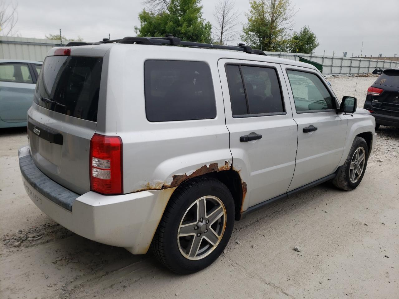 Image 3 of 2009 JEEP PATRIOT SPORT 2009 with VIN 1J8FF28B09D109468