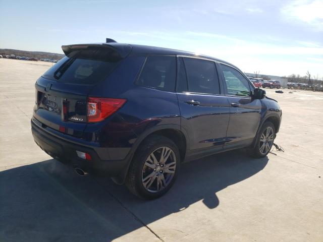 Изображение 3 2021 HONDA PASSPORT EXL 2021 с VIN 5FNYF8H53MB019696