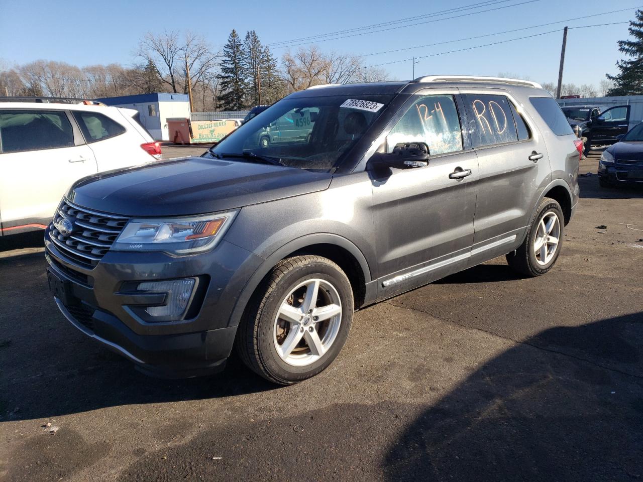 Image 1 of 2016 FORD EXPLORER XLT 2016 with VIN 1FM5K8D85GGC52550
