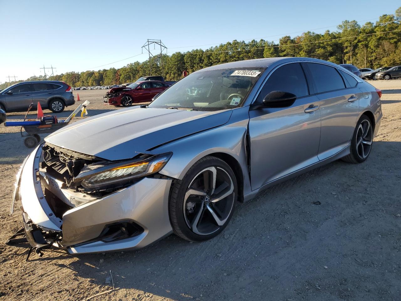 Obraz 1 z 2022 HONDA ACCORD SPORT 2022 z VIN 1HGCV2F31NA018327