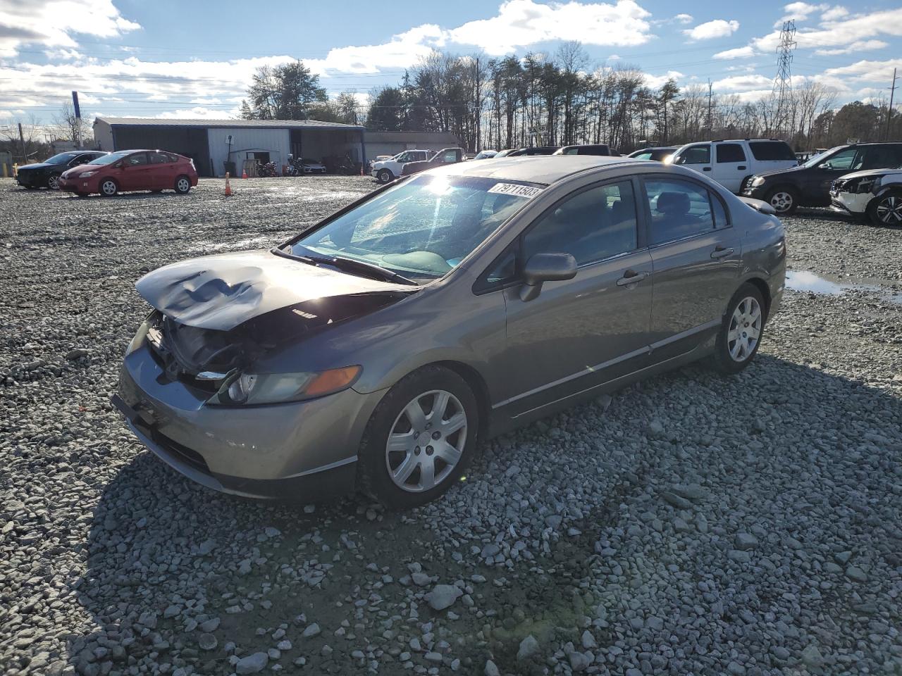 Image 1 of 2006 HONDA CIVIC LX 2006 with VIN 2HGFA16556H505750