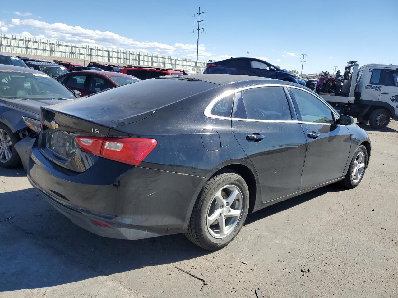 Image 3 of 2016 CHEVROLET MALIBU LS 2016 with VIN 1G1ZB5ST7GF178431