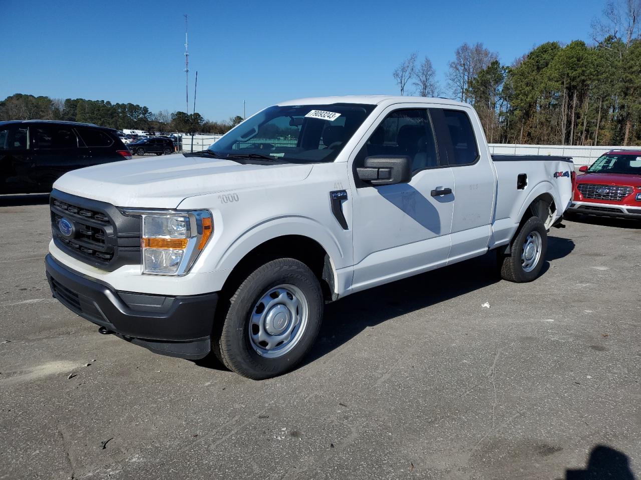 Image 1 of 2022 FORD F150 SUPER CAB 2022 with VIN 1FTFX1E55NKE54336