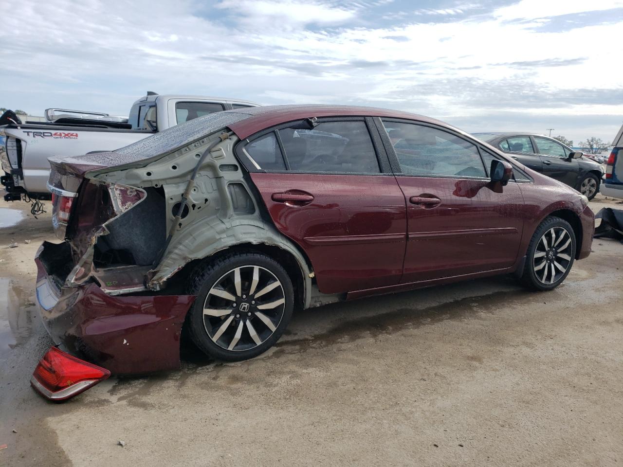 Изображение 3 2015 HONDA CIVIC EXL 2015 с VIN 19XFB2F93FE042734