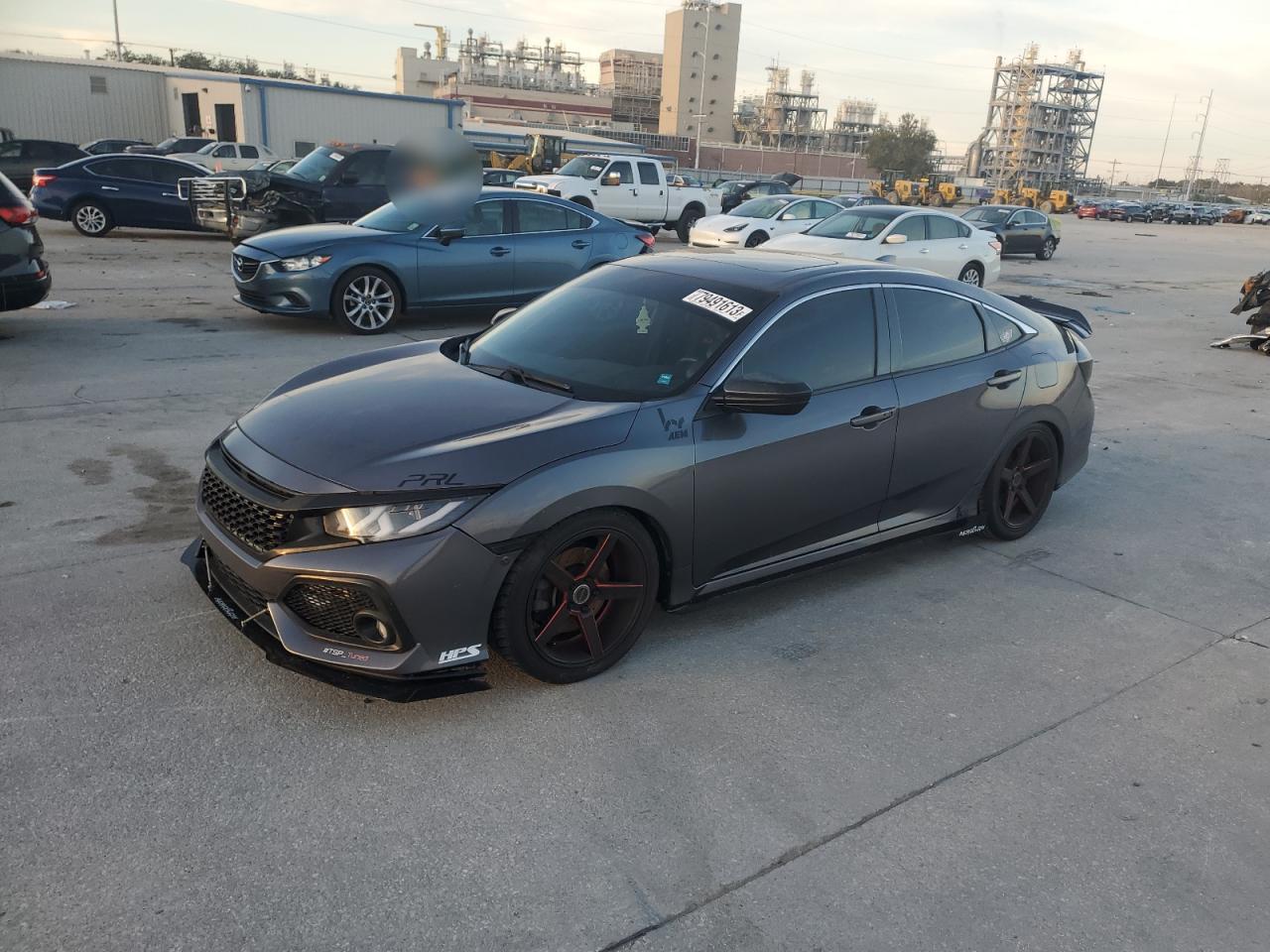 Obraz 1 z 2018 HONDA CIVIC SI 2018 z VIN 2HGFC1E59JH708371