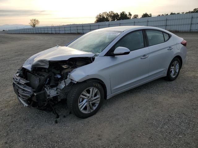 Image 1 of 2019 HYUNDAI ELANTRA SEL 2019 with VIN KMHD84LF6KU736563