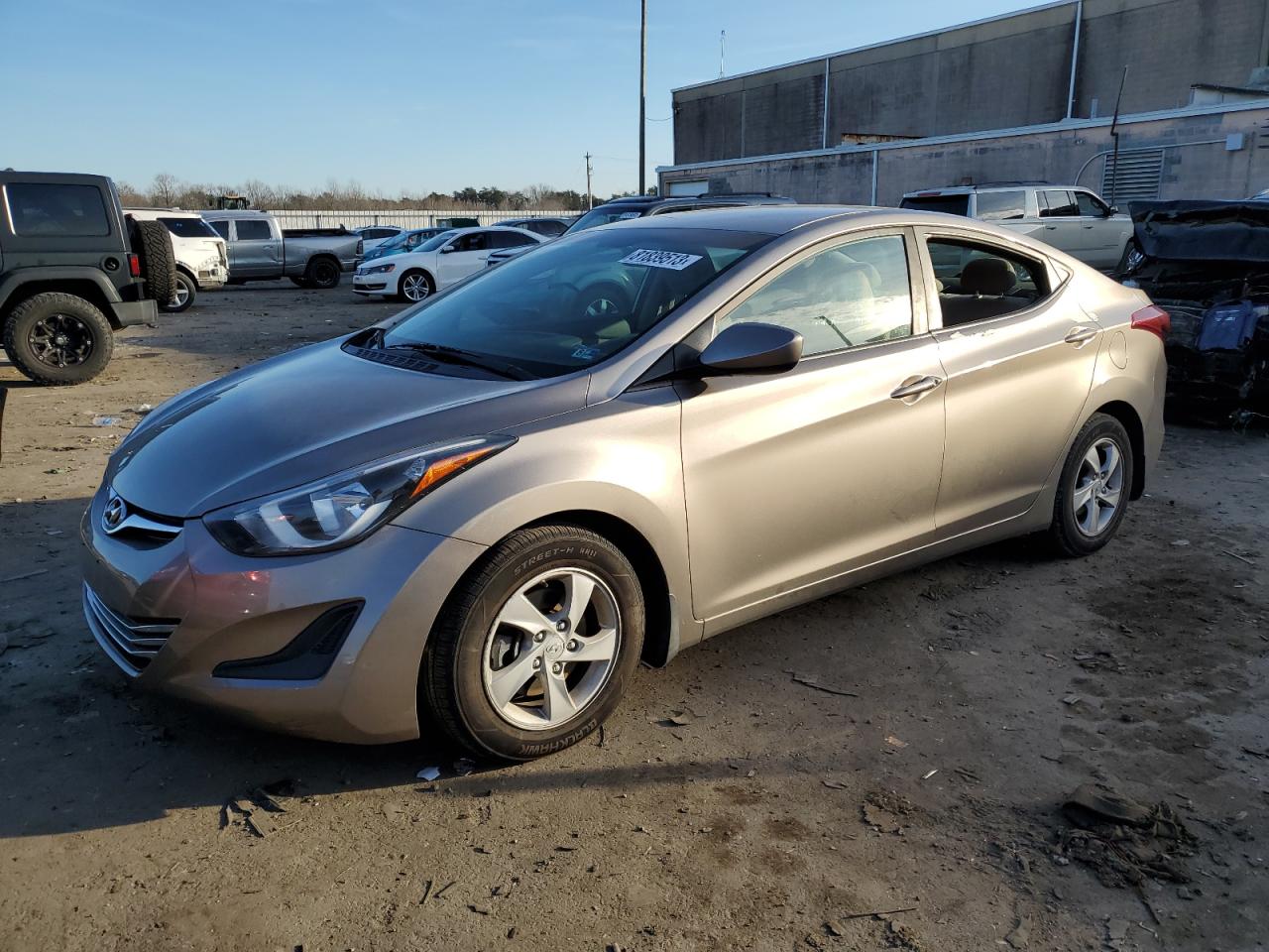 Изображение 1 2014 HYUNDAI ELANTRA SE 2014 с VIN 5NPDH4AE7EH534103
