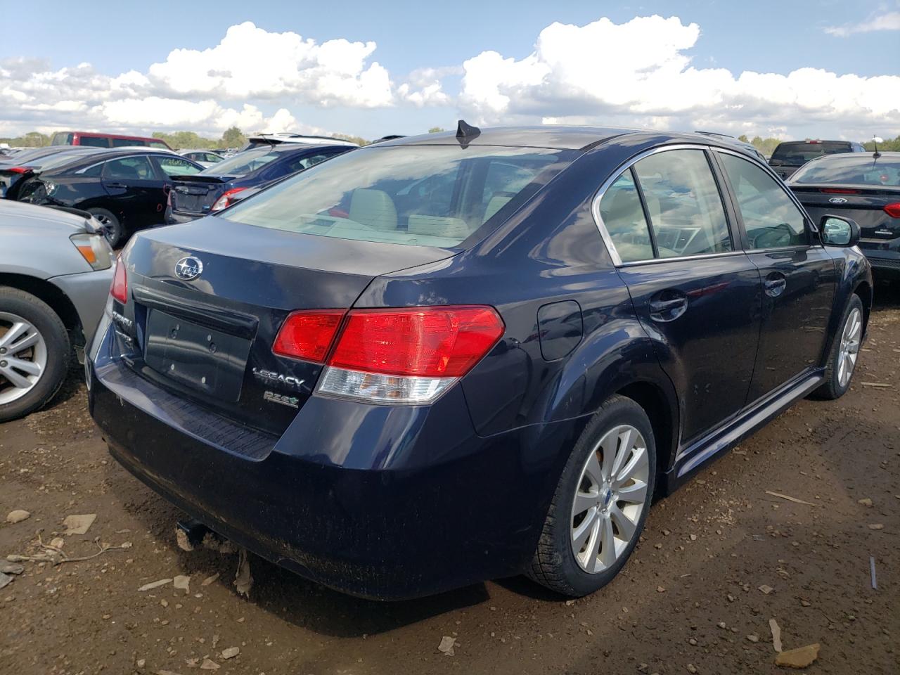 Image 3 of 2012 SUBARU LEGACY 2.5I LIMITED 2012 with VIN 4S3BMBK64C3012441