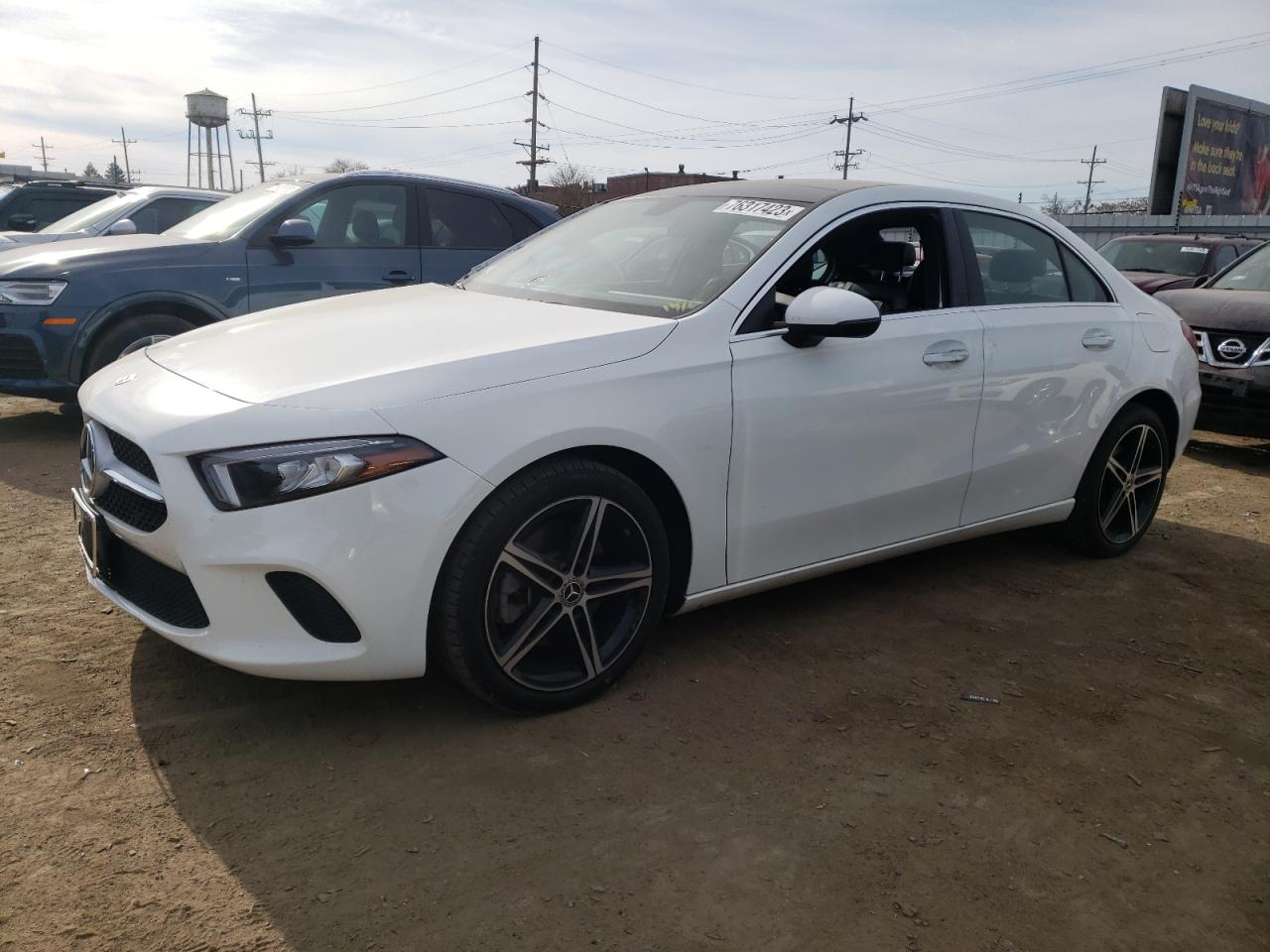 Image 1 of 2022 MERCEDES-BENZ A 220 4MATIC 2022 with VIN W1K3G4FBXNJ336366