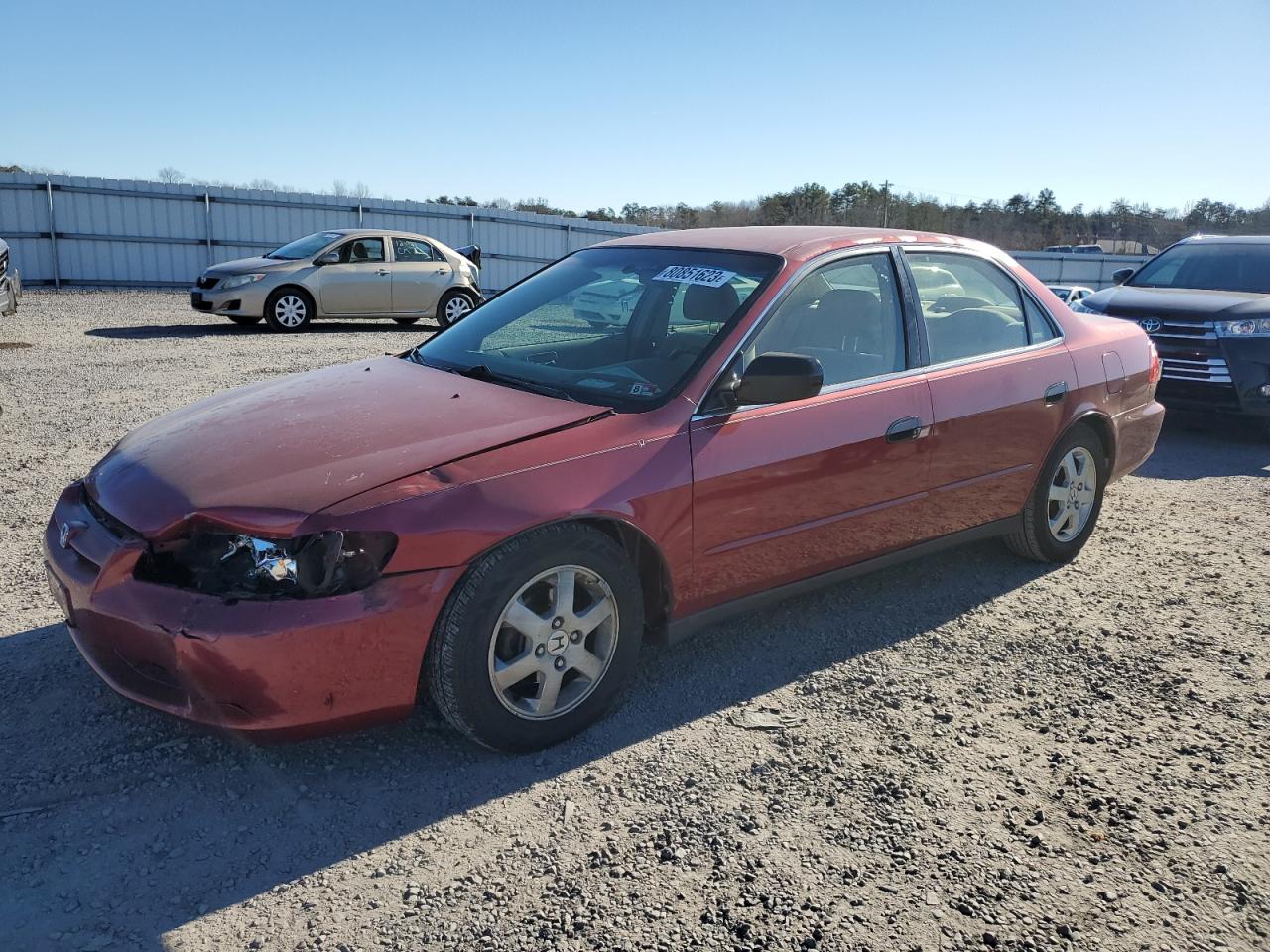 Image 1 of 2000 HONDA ACCORD SE 2000 with VIN JHMCG6692YC017862
