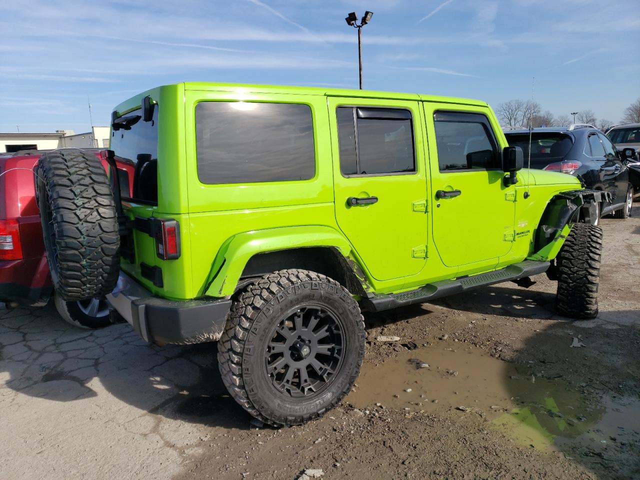 Image 3 of 2013 JEEP WRANGLER UNLIMITED SAHARA 2013 with VIN 1C4BJWEG3DL547332