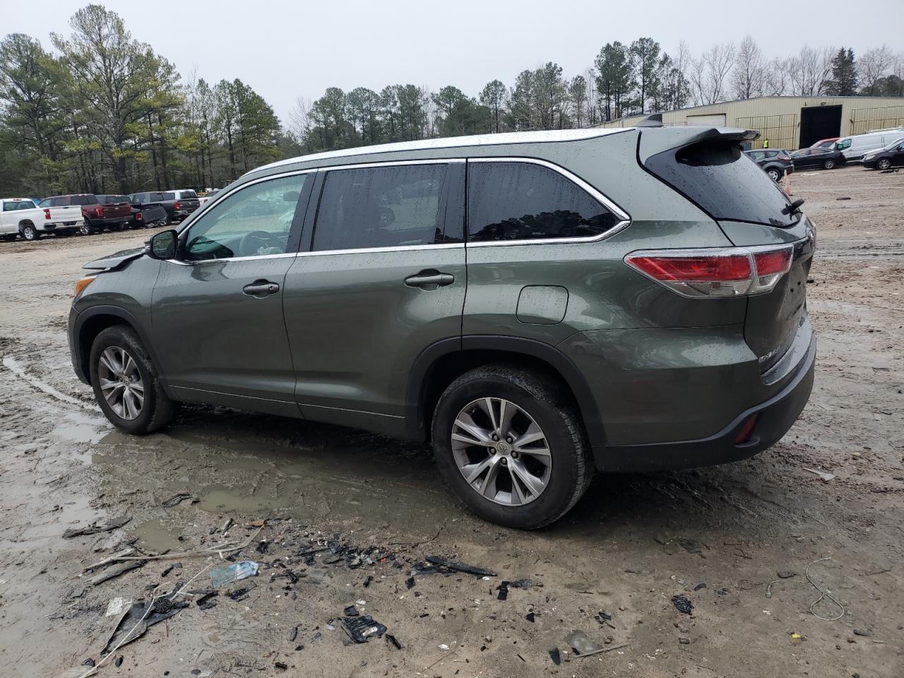 Изображение 2 2015 TOYOTA HIGHLANDER XLE 2015 с VIN 5TDKKRFH4FS041712