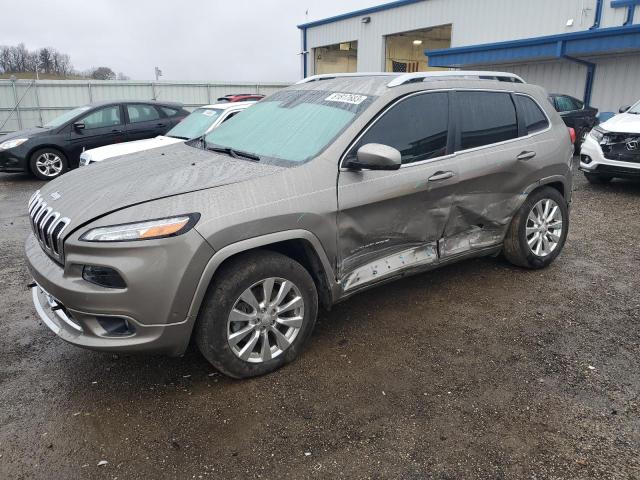 Image 1 of 2018 JEEP CHEROKEE OVERLAND 2018 with VIN 1C4PJMJX5JD618679