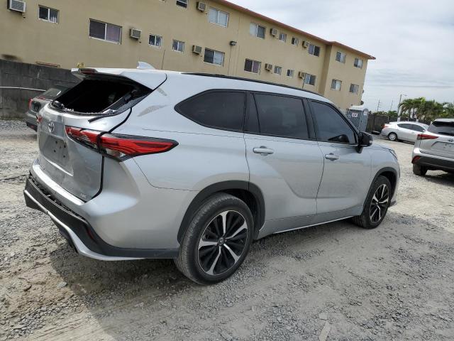 Image 3 of 2021 TOYOTA HIGHLANDER XSE 2021 with VIN 5TDLZRAH3MS089500