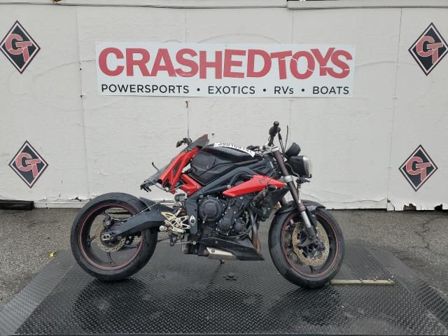 Image 1 of 2014 TRIUMPH MOTORCYCLE STREET TRIPLE R 2014 with VIN SMTL03NE2ET650748