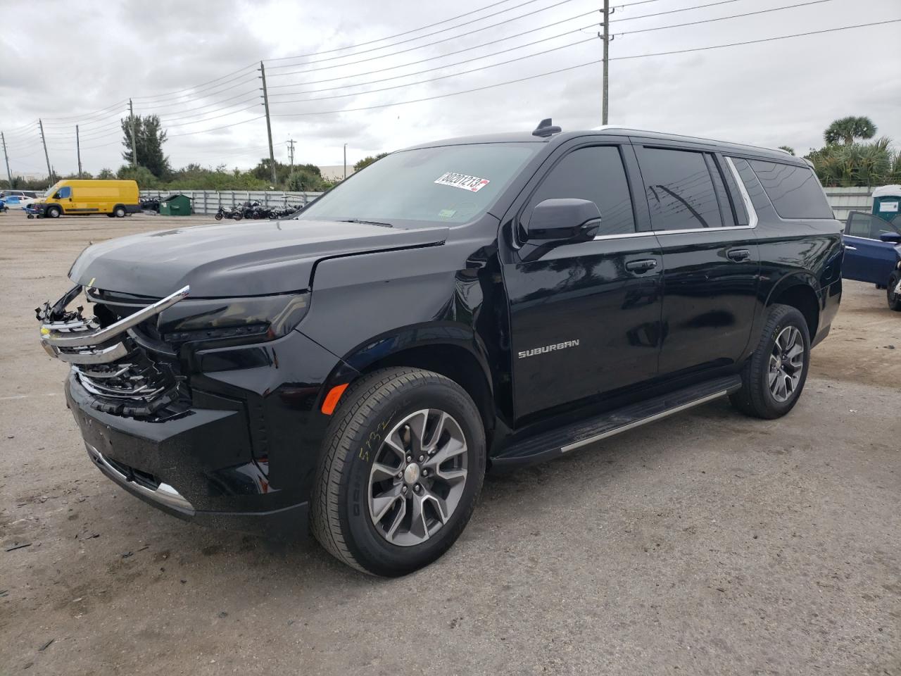 Image 1 of 2023 CHEVROLET SUBURBAN C1500 LT 2023 with VIN 1GNSCCKD8PR202454