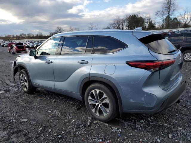 Image 2 of 2021 TOYOTA HIGHLANDER XLE 2021 with VIN 5TDGZRBH6MS138091