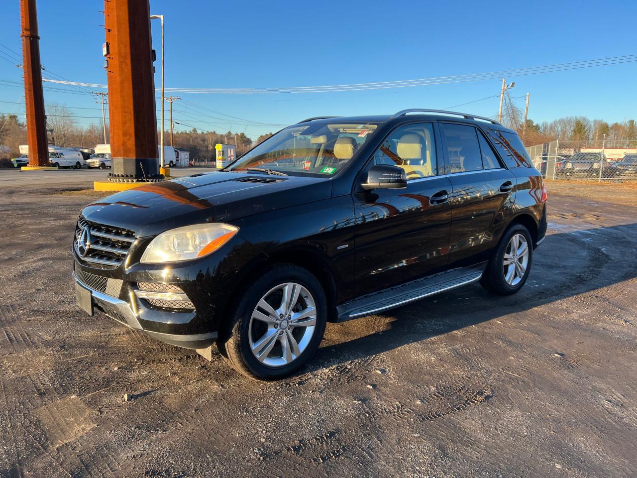 Image 2 of 2012 MERCEDES-BENZ ML 350 4MATIC 2012 with VIN 4JGDA5HB2CA007124