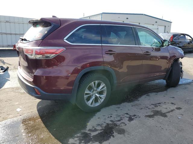 Image 3 of 2014 TOYOTA HIGHLANDER LE 2014 with VIN 5TDBKRFH6ES048370