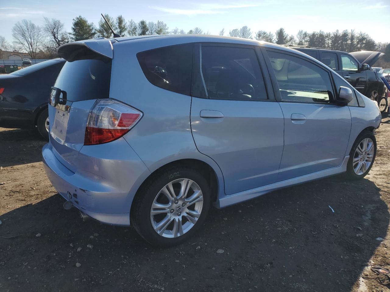Image 3 of 2010 HONDA FIT SPORT 2010 with VIN JHMGE8H49AC009896
