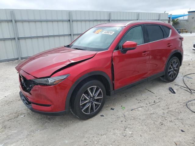 Image 1 of 2018 MAZDA CX-5 GRAND TOURING 2018 with VIN JM3KFADM9J0434761