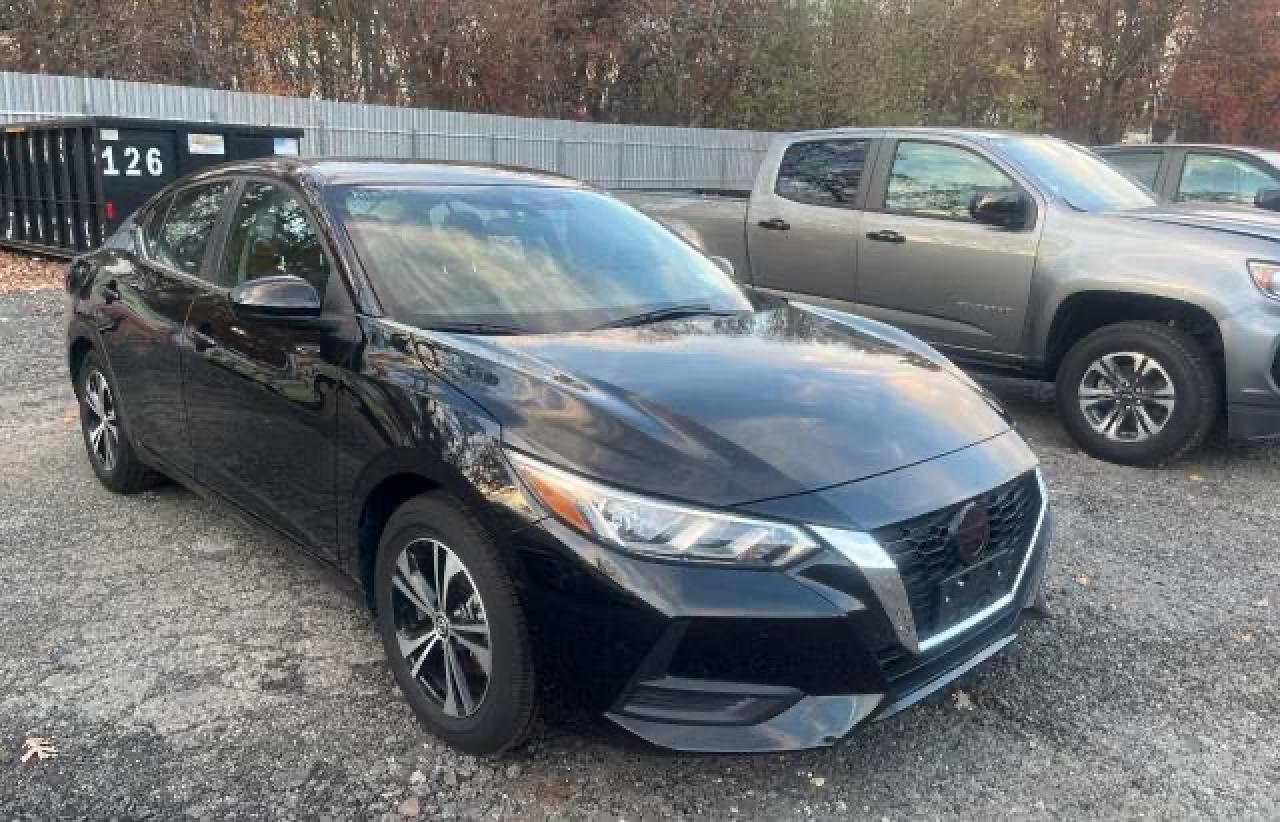 Изображение 1 2021 NISSAN SENTRA SV 2021 с VIN 3N1AB8CV2MY320858