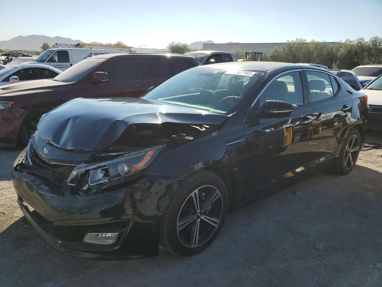 Image 1 of 2014 KIA OPTIMA LX 2014 with VIN 5XXGM4A76EG294452