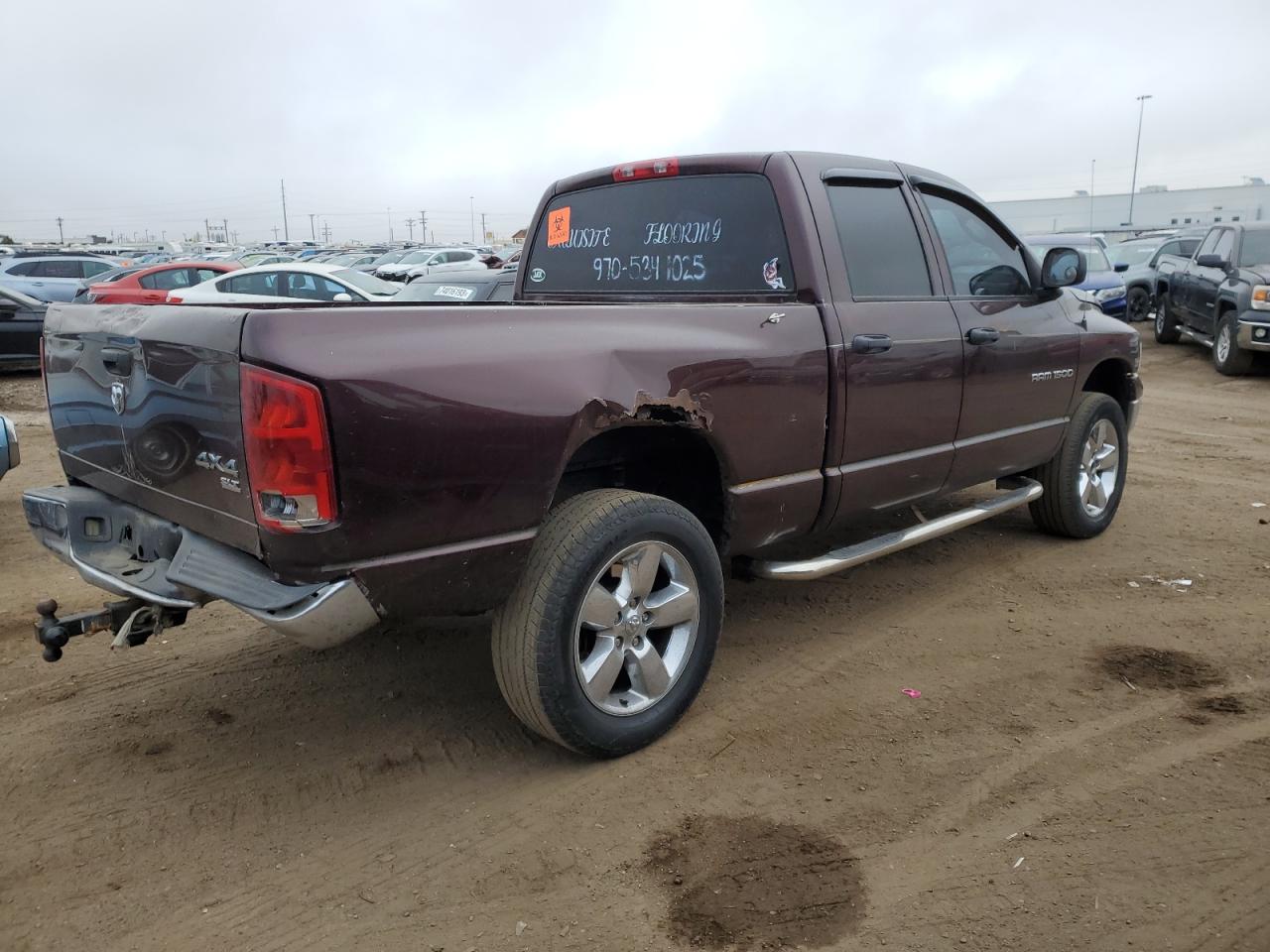 Изображение 3 2005 DODGE RAM 1500 ST 2005 с VIN 1D7HU18DX5S191612