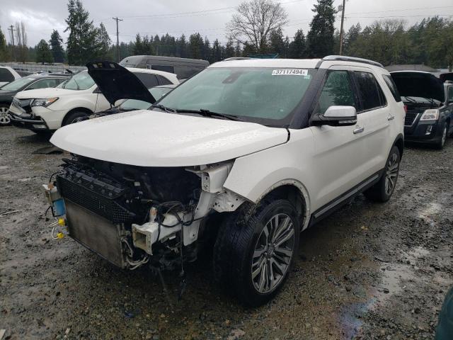 Image 1 of 2018 FORD EXPLORER PLATINUM 2018 with VIN 1FM5K8HT0JGB48814