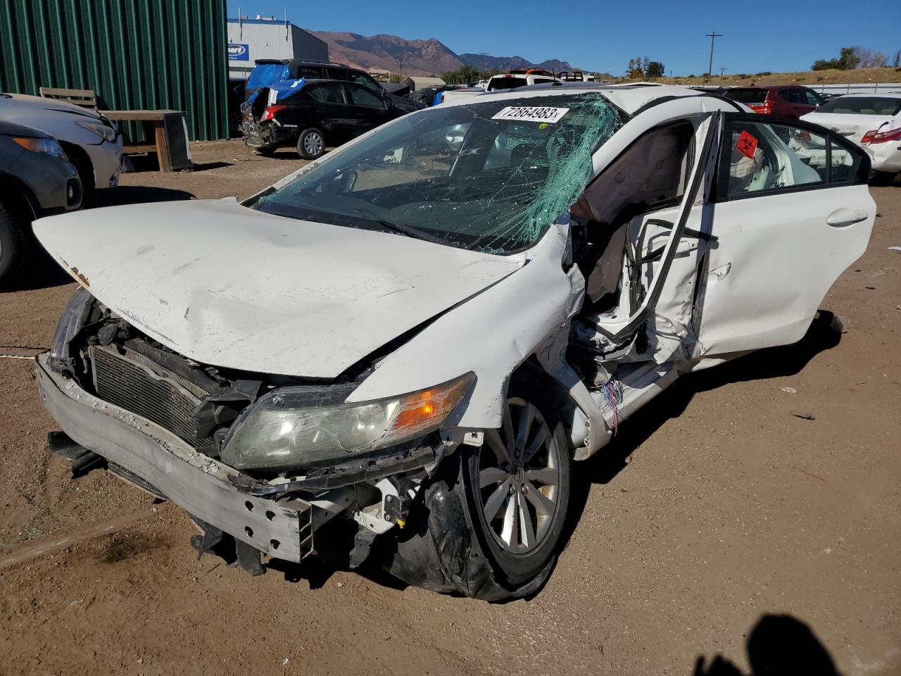 Изображение 2012 HONDA CIVIC EX 2012