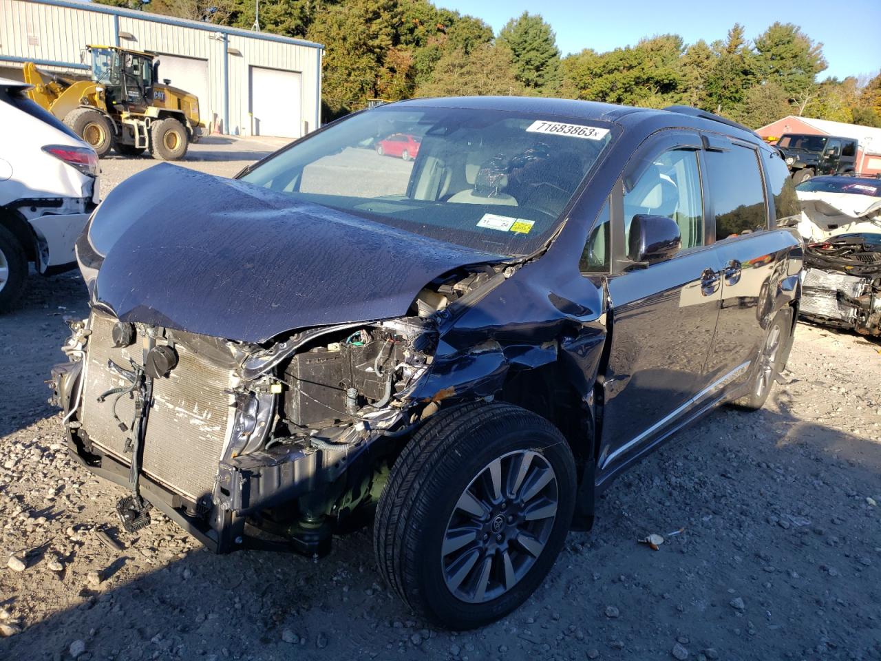 Image 1 of 2020 TOYOTA SIENNA LE 2020 with VIN 5TDJZ3DC2LS251426