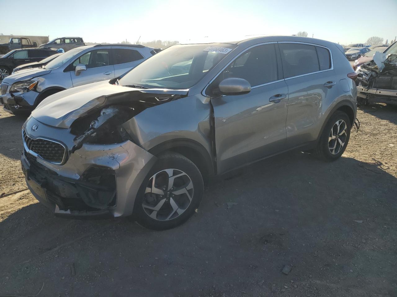 Изображение 1 2021 KIA SPORTAGE LX 2021 с VIN KNDPM3ACXM7854259