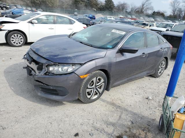 Image 1 of 2017 HONDA CIVIC LX 2017 with VIN 19XFC2F51HE074482