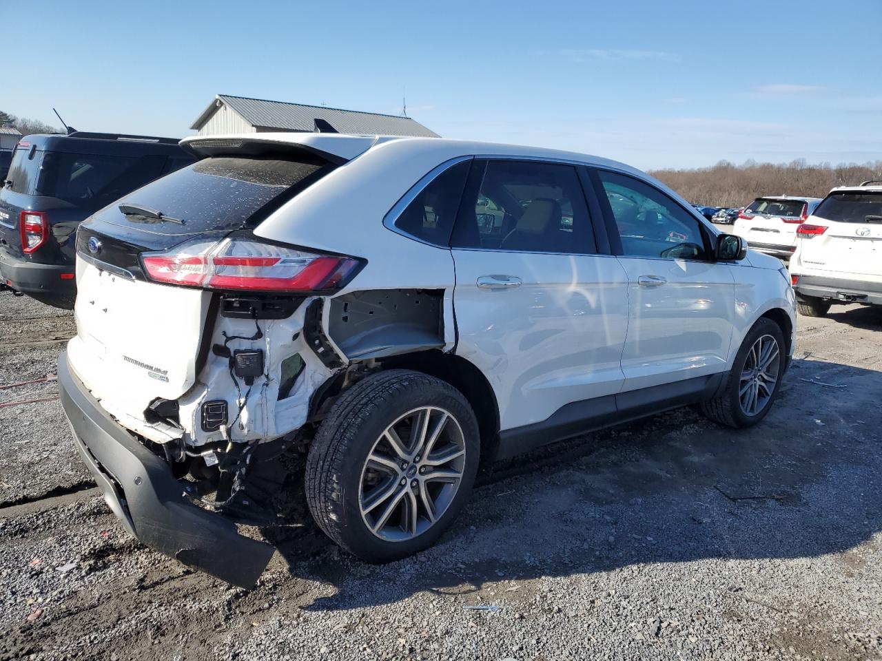 Image 3 of 2020 FORD EDGE TITANIUM 2020 with VIN 2FMPK4K97LBB09338