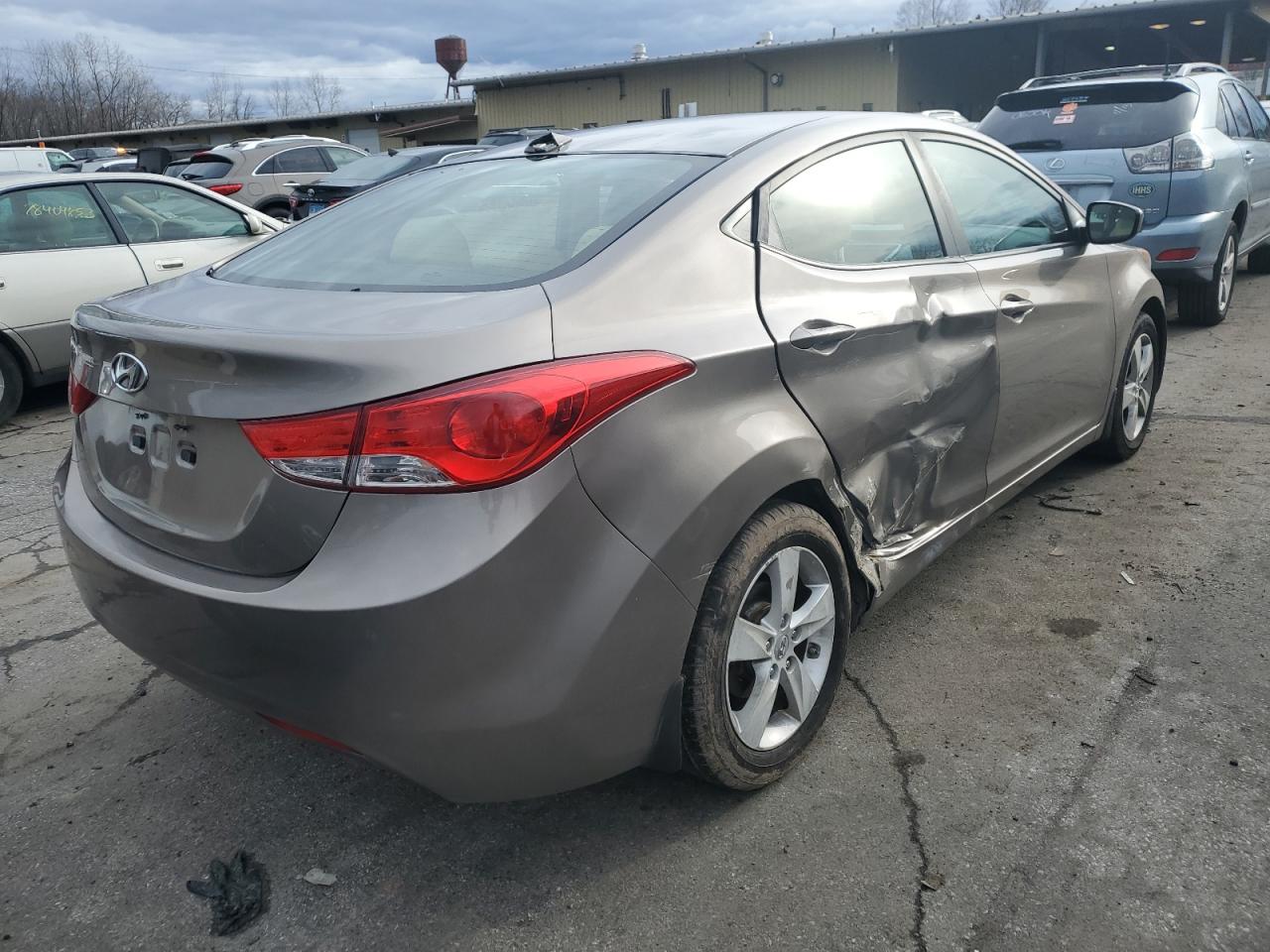 Изображение 3 2012 HYUNDAI ELANTRA GLS 2012 с VIN 5NPDH4AE0CH139256