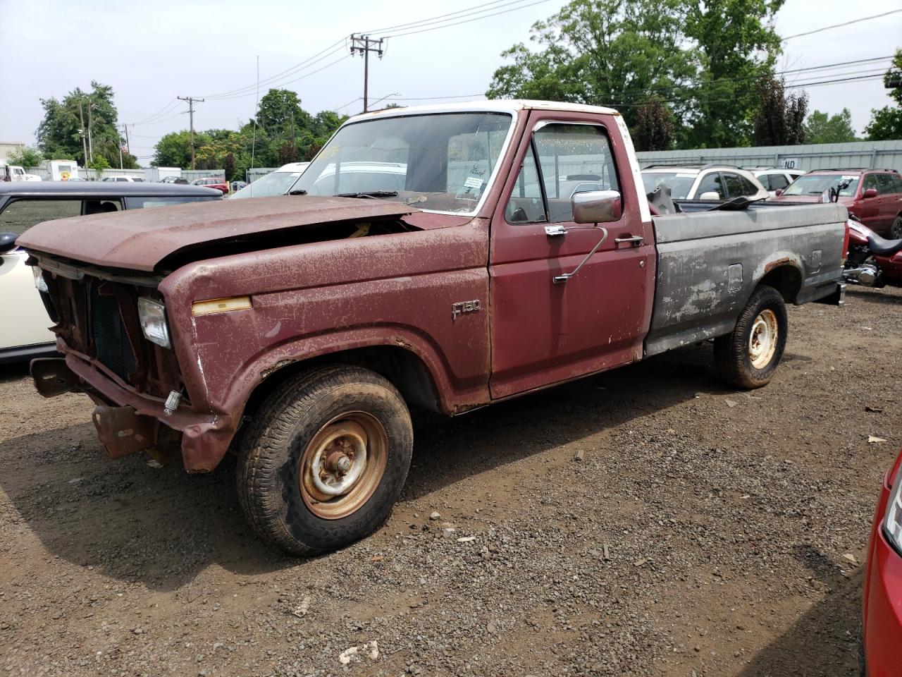 Изображение 1 1984 FORD F150  1984 с VIN 2FTEF15F8ECA59174