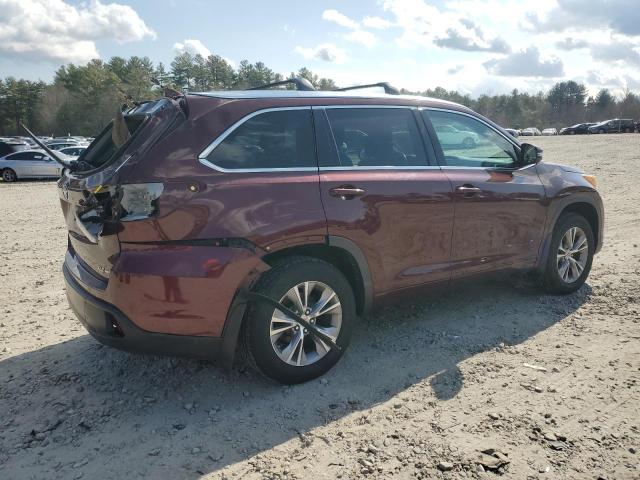 Изображение 3 2015 TOYOTA HIGHLANDER XLE 2015 с VIN 5TDJKRFH6FS206221