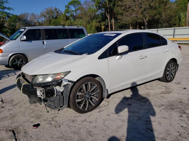 Image 1 of 2014 HONDA CIVIC EXL 2014 with VIN 19XFB2F98EE006732