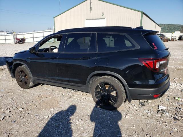 Image 2 of 2021 HONDA PILOT BLACK 2021 with VIN 5FNYF6H73MB001379