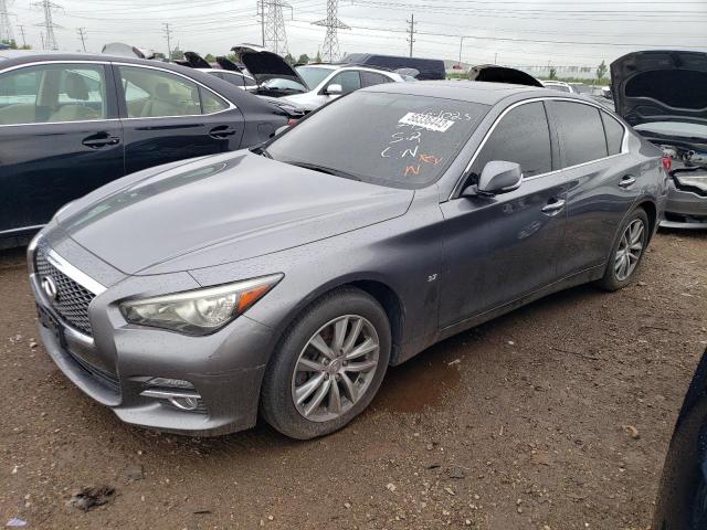 Image 1 of 2015 INFINITI Q50 BASE 2015 with VIN JN1BV7AR3FM394307